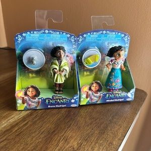 Disney encanto figures mirabel madrigal and Bruno madrigal